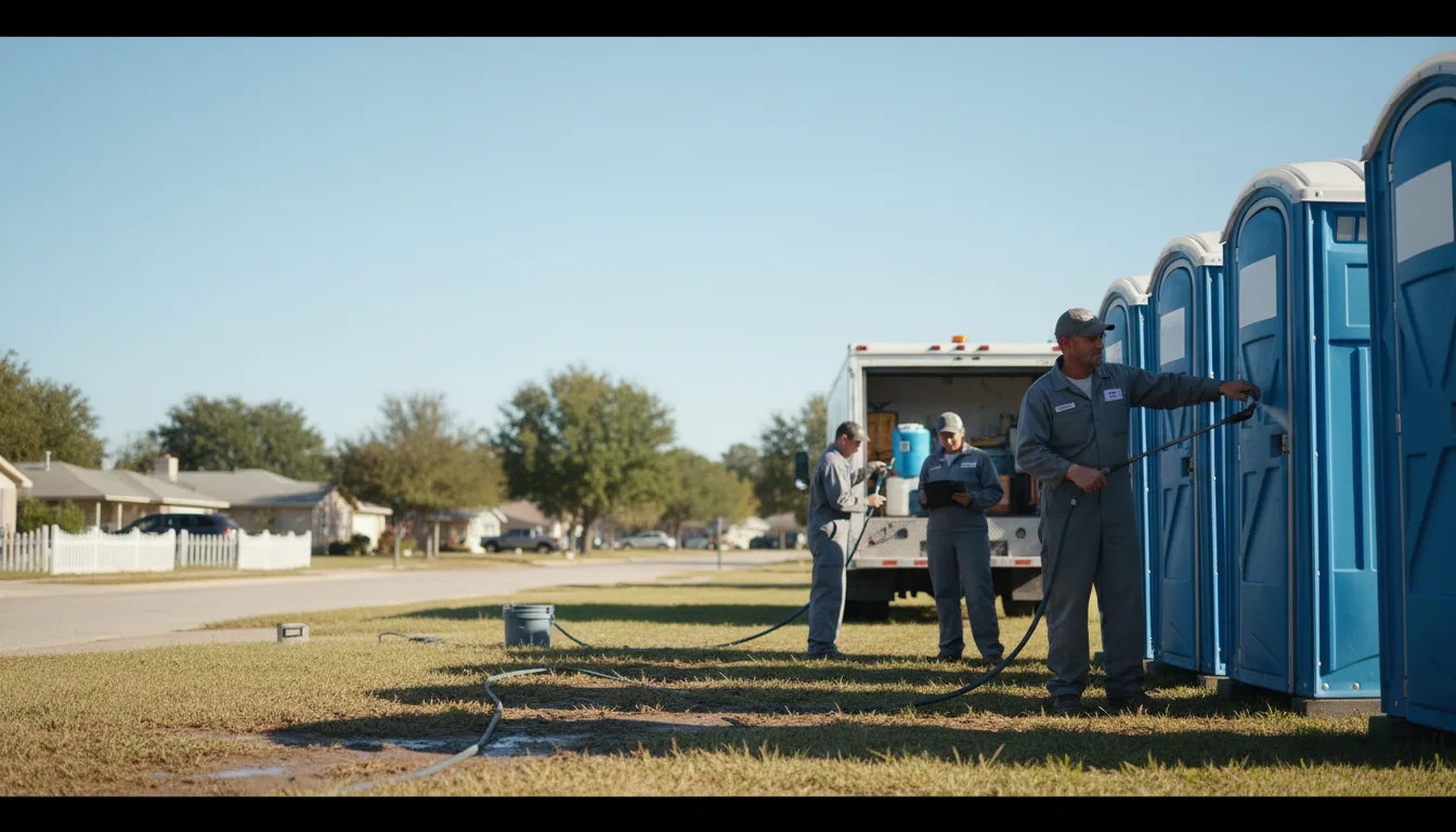 Long-Term Portable Toilet Rental in Barnhill, IL near me